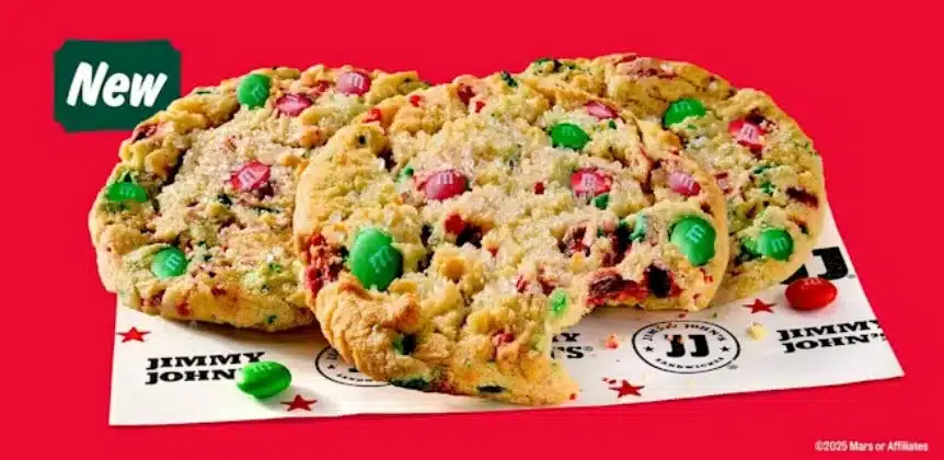 Jimmy John’s Holiday Magic Cookie: Festive New Limited Treat